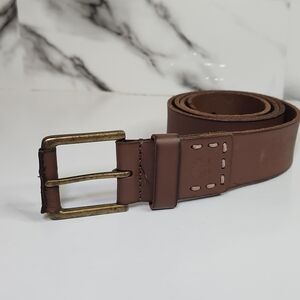 Timberland Geniune Leather Belt with Brass Buckle